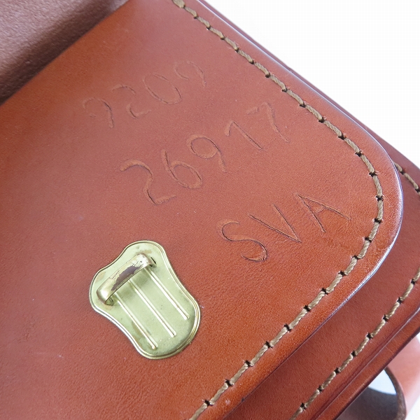 実際に弊社で買取させて頂いたHERZ/ヘルツ 前面3ポケット標本3wayバッグ リュックサック/ハンドバッグ/ショルダーバッグ A-19-Rの画像 6枚目
