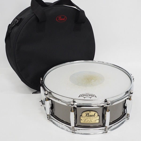 実際に弊社で買取させて頂いた★Pearl/パール CS1450 Chad Smith/チャド・スミス シグネチャースネアドラム 14ｘ5 ソフトケース付