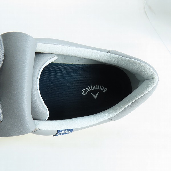 実際に弊社で買取させて頂いた【未使用】Callaway/キャロウェイ ローカット スパイクレスゴルフシューズ 247-8983002/28の画像 4枚目