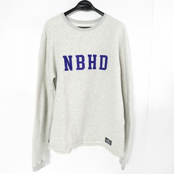 実際に弊社で買取させて頂いたNEIGHBORHOOD/ネイバーフッド NBHD-LOGIC/C-CREW スウェット 182FPNH-CSM03/L