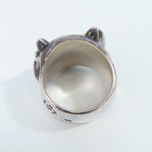 実際に弊社で買取させて頂いた【ギャラ付き】STARLINGEAR/スターリンギア パンチャー デビル スカルリング/21-24号の画像 5枚目