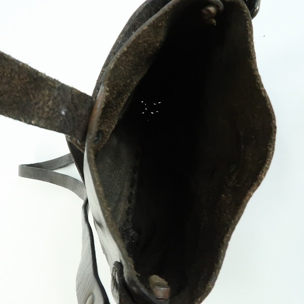 実際に弊社で買取させて頂いたCHRISTIAN PEAU/クリスチャンポー １ストラップ レザーショルダーバッグの画像 3枚目