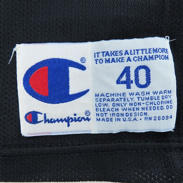実際に弊社で買取させて頂いたChampion/チャンピオン Chicago Bulls/シカゴブルズ PIPPEN ピッペン #33 ユニフォーム/ゲームシャツ /40の画像 3枚目