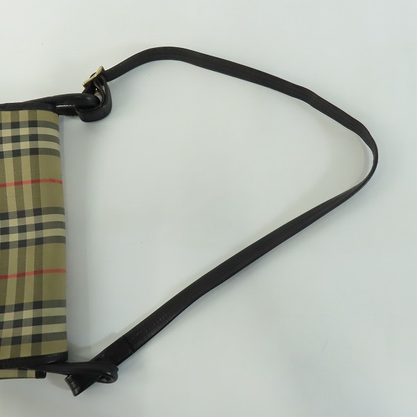 実際に弊社で買取させて頂いたBurberrys/バーバリーズ ノバチェック ショルダーバッグの画像 5枚目