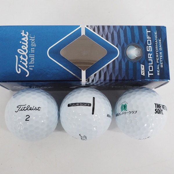 実際に弊社で買取させて頂いた【未使用/オウンネーム含】Titleist/タイトリスト PRO V1,Episode,TOUR SOFT 他 ゴルフボール 計15個の画像 3枚目