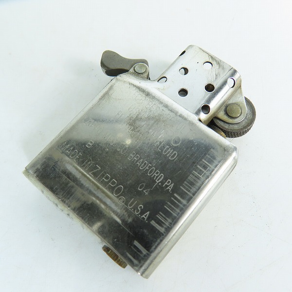 実際に弊社で買取させて頂いたZIPPO/ジッポー Lion Heart ライオンハート 2004年製の画像 5枚目