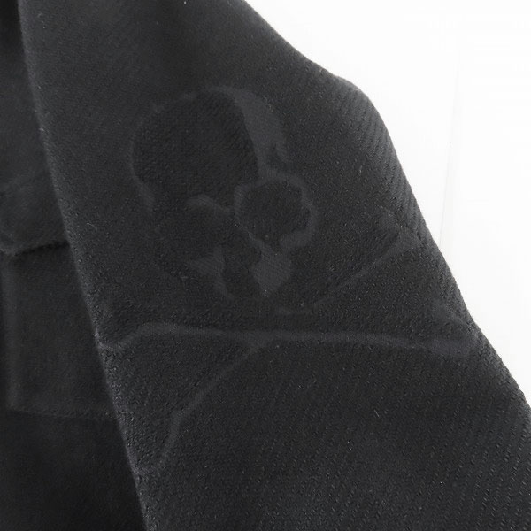 実際に弊社で買取させて頂いたmastermind JAPAN/マスターマインドジャパン  neworder期 背面ロゴ スカル CPO シャツ/ジャケット MB2-SH10-15-A/Sの画像 5枚目