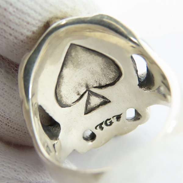 実際に弊社で買取させて頂いたTHE GREAT FROG/ザ グレートフロッグ オールドモーターヘッドリング GF-100 19-19.5号の画像 6枚目