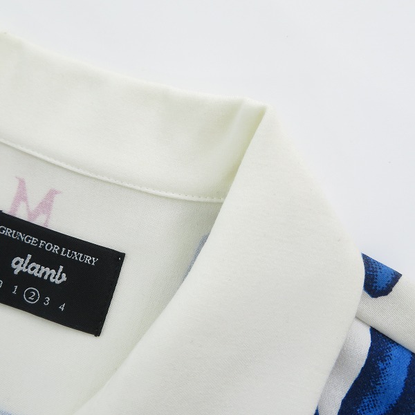 実際に弊社で買取させて頂いたglamb/グラム SMOKE SH スモーク オープンカラーシャツ GB0318/SH05 2の画像 5枚目