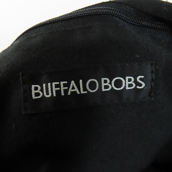 実際に弊社で買取させて頂いたBUFFALO BOBS/バッファローボブズ シープ レザー ショルダー バッグ MFB8501の画像 4枚目