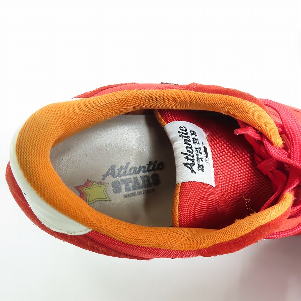 実際に弊社で買取させて頂いたATLANTIC STARS/アトランティックスターズ  ANTARES/アンタレス レッド スニーカー FR-PR-LARB/44の画像 4枚目