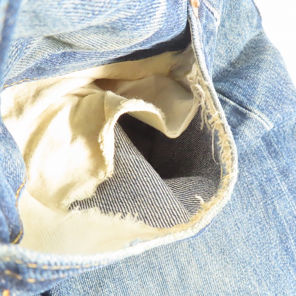 実際に弊社で買取させて頂いたLEVIS/リーバイス 501XX/555刻印/バレンシア工場  BIG E デニムパンツ/ジーンズ 501-0003 W32L36の画像 7枚目
