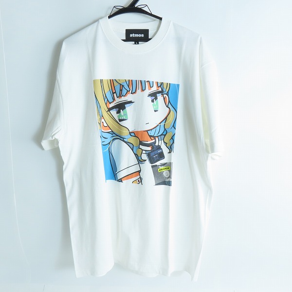 実際に弊社で買取させて頂いた【未使用】atmos×U井T吾/アトモス×ユウイティーゴ プリント Tシャツ utp-06 L