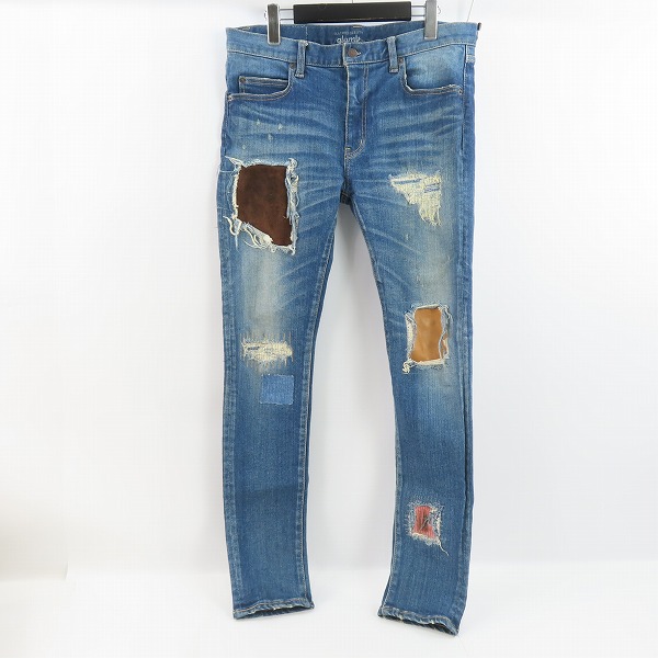 実際に弊社で買取させて頂いたglamb/グラム ダメージ加工/パッチワーク デニムパンツ 3