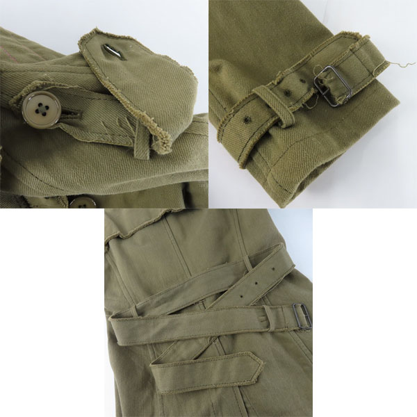 実際に弊社で買取させて頂いたJUNYAWATANABE COMME des GARCONS MAN/ジュンヤワタナベコムデギャルソンマン トレンチコート AD2003 UM-C002 Sの画像 4枚目