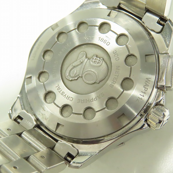 実際に弊社で買取させて頂いたTAG HEUER/タグホイヤー アクアレーサー グランドデイト 39mm WAP111Zの画像 4枚目