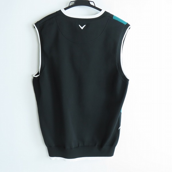 実際に弊社で買取させて頂いた【未使用】Callaway/キャロウェイ アクティブベスト アーガイル 241-1119502/Mの画像 1枚目