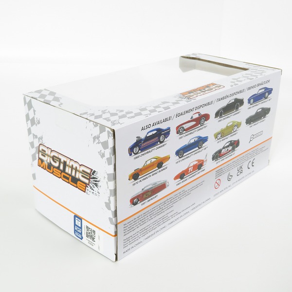 実際に弊社で買取させて頂いた【未開封】Jada Toys/ジャダトイズ BIG TIME MUSCLE 1/24 1965 SHELBY COBRA 427 S/C シェルビーコブラ ミニカーの画像 3枚目