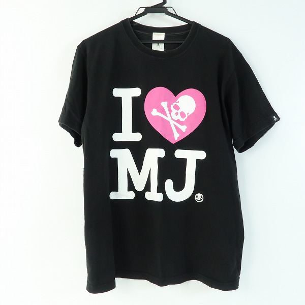 実際に弊社で買取させて頂いたmastermind JAPAN/マスターマインドジャパン FINAL COUNT DOWN/ファイナルカウントダウン I LOVE Ｔシャツ L