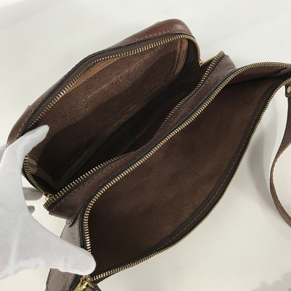 実際に弊社で買取させて頂いたHERZ/ヘルツ 2ポケットウエストバッグの画像 5枚目