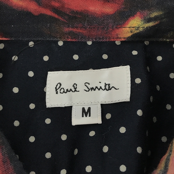 実際に弊社で買取させて頂いたPaulSmith/ポールスミス 総柄長袖シャツ Mの画像 2枚目