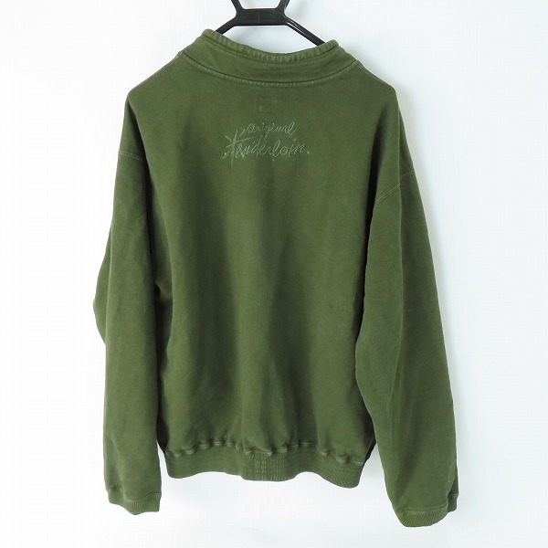 実際に弊社で買取させて頂いたTENDERLOIN/テンダーロイン ZIP UP SWEAT ジップアップスウェット OLIVE/Mの画像 1枚目
