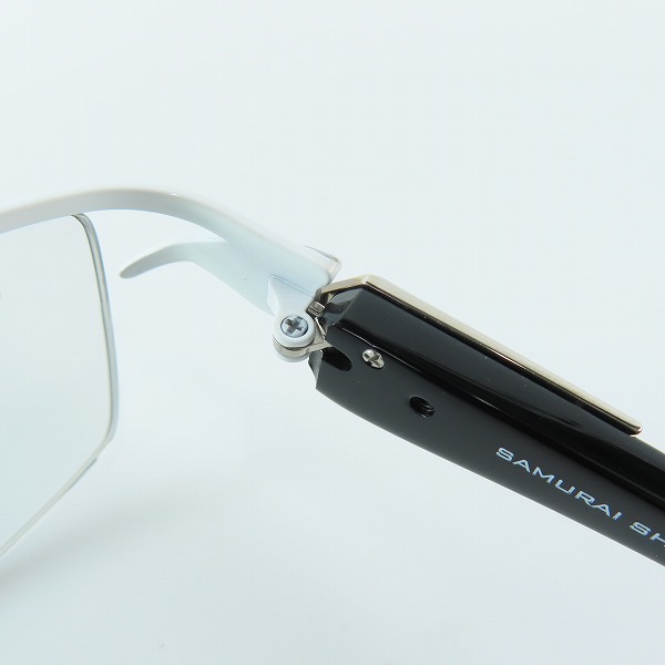 実際に弊社で買取させて頂いたSAMURAI SHO/サムライ翔 眼鏡/メガネフレーム/アイウェア SS-T21 #2の画像 5枚目