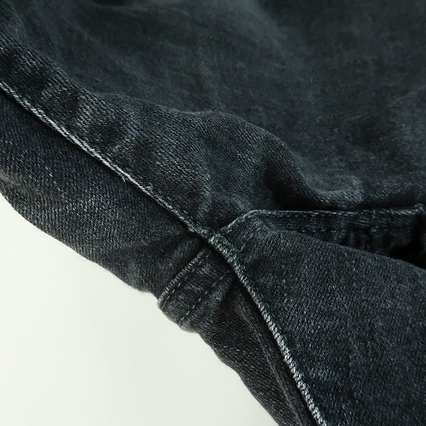 実際に弊社で買取させて頂いたMOONAGE DEVILMENT×RESOUND CLOTHING/ムーンエイジデビルメント×リサウンドクロージング デニムパンツ RC2-SSK-008MAD 3の画像 7枚目