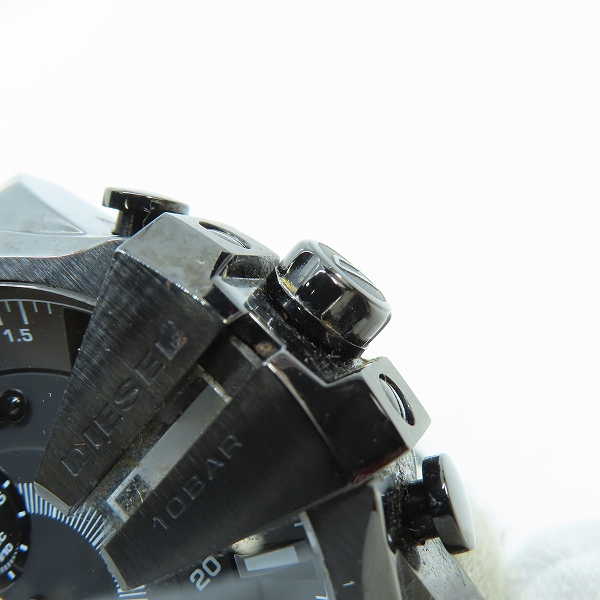 実際に弊社で買取させて頂いたDIESEL/ディーゼル メガチーフ クロノグラフ 腕時計/ウォッチ DZ-4283の画像 5枚目