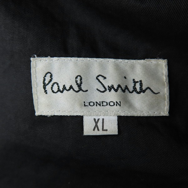 実際に弊社で買取させて頂いたPaul Smith LONDON/ポールスミス ロンドン 牛革/カウレザー ジャケット/XLの画像 2枚目