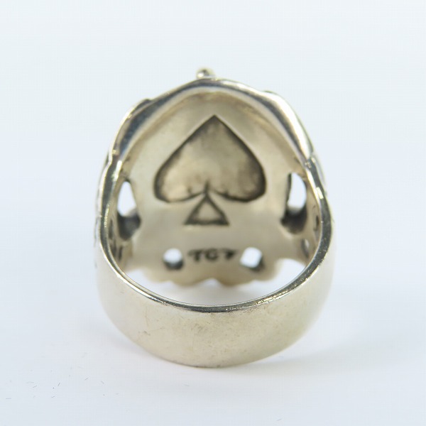 実際に弊社で買取させて頂いたTHE GREAT FROG/ザ グレートフロッグ オールドモーターヘッドリング GF-100 19-19.5号の画像 4枚目