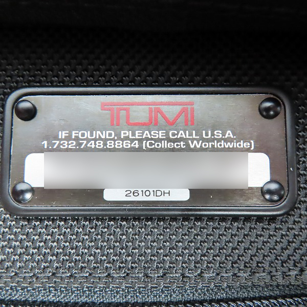 実際に弊社で買取させて頂いたTUMI/トゥミ ALPHA/アルファ スリムデラックス ポートフォリオ ビジネスバッグ 26101DHの画像 5枚目