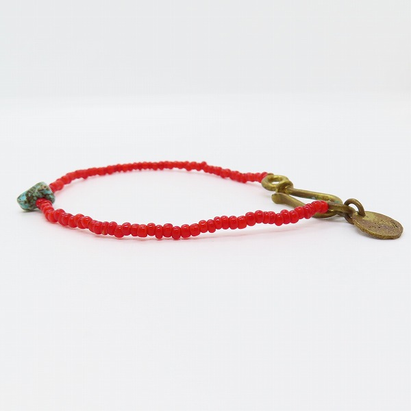 実際に弊社で買取させて頂いたFIRST ARROW'S/ファーストアローズ ブラス/ターコイズ/ビーズ ブレスレットの画像 2枚目