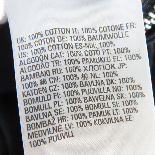 実際に弊社で買取させて頂いたDIESEL/ディーゼル フェイクレザー ジップアップパーカー S-MIRR-NEW-B/Sの画像 4枚目