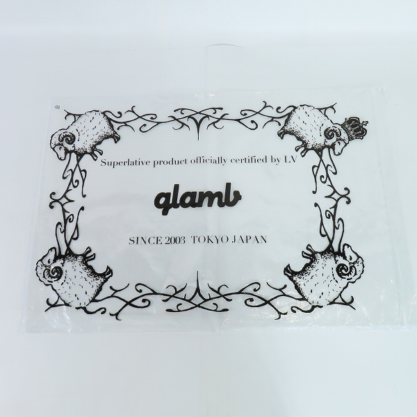 実際に弊社で買取させて頂いたglamb/グラム Unplugged Atelier Denim/アンプラグドアトリエ デニムパンツ パッチワーク/ペンキ加工 GB0124/P03/Lの画像 8枚目