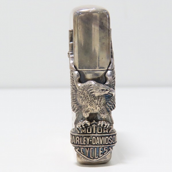 実際に弊社で買取させて頂いたZIPPO/ジッポー HARLEY DAVIDSON/ハーレーダビッドソン サイドメタル 94年製の画像 4枚目
