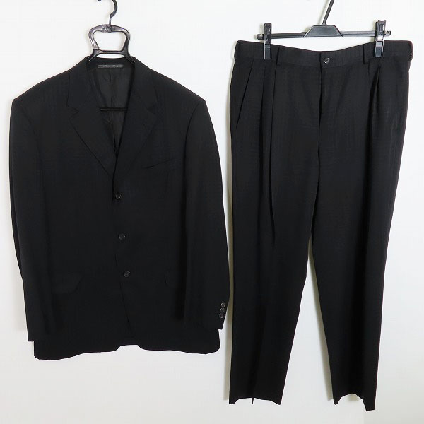 実際に弊社で買取させて頂いたVERSACE/ヴェルサーチ ウール スーツ ジャケット/パンツ/セットアップ/25WSVB/54