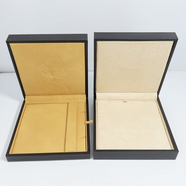 実際に弊社で買取させて頂いたBVLGARI/ブルガリ ジュエリーケース/空箱/ネックレス用 3点セットの画像 2枚目