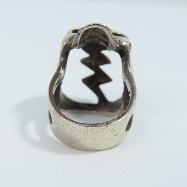 実際に弊社で買取させて頂いたCRAZY PIG/クレイジーピッグ グレイトフル デッド リング 13-14号の画像 4枚目