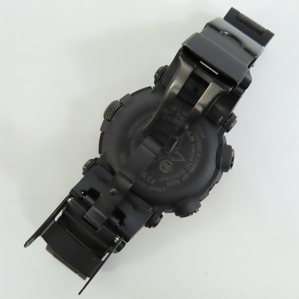 実際に弊社で買取させて頂いた【保証期間内】G-SHOCK/Gショック FROGMAN/フロッグマン Bluetooth ソーラー電波時計 GWF-A1000XC-1AJFの画像 3枚目