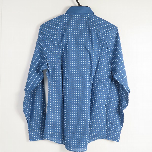 実際に弊社で買取させて頂いた【JPタグ/未使用】GUCCI/グッチ ドットデザイン切り替え長袖シャツ/ 309114 Z3597/38/15の画像 1枚目