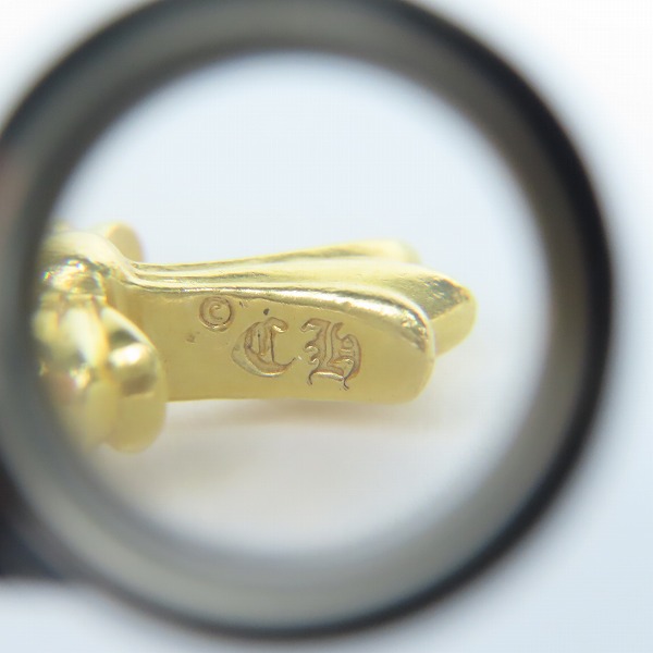 実際に弊社で買取させて頂いたCHROME HEARTS/クロムハーツ 22K CRS BBYFAT/ベビーファットチャームの画像 4枚目