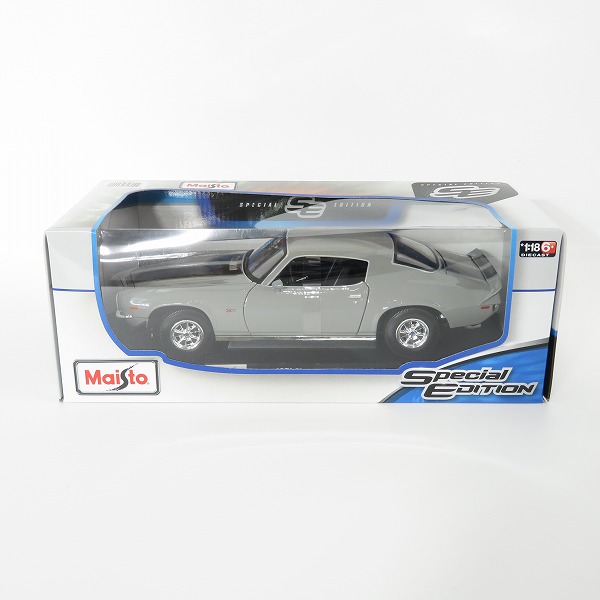 実際に弊社で買取させて頂いたMaisto/マイスト 1/18 1971 Chevrolet Camaro/シボレー カマロ Z28 グレー ミニカー