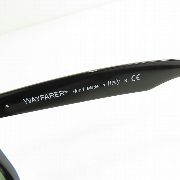 実際に弊社で買取させて頂いたRay-Ban/レイバン WAYFARER/ウェイファーラー サングラス RB2140-F 901の画像 6枚目