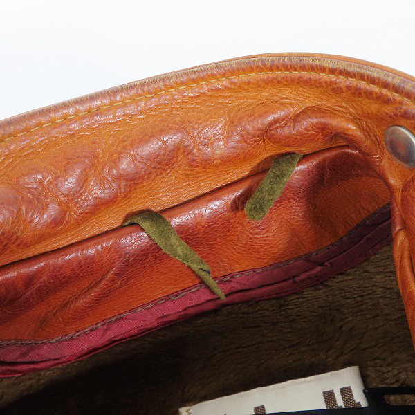 実際に弊社で買取させて頂いたSchott/ショット シングル ライダース ジャケット レザー USA製  TALONジップ/ライナー付きの画像 4枚目