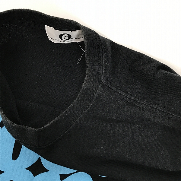 実際に弊社で買取させて頂いたGOODENOUGH/グッドイナフ プリントロゴTシャツ/ブラックの画像 4枚目