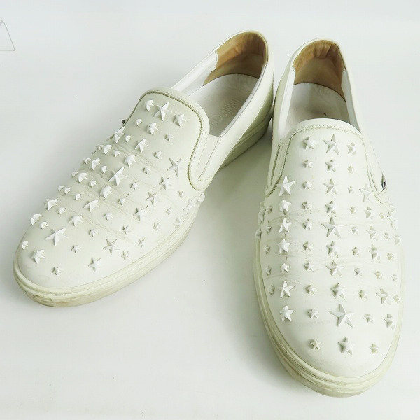 実際に弊社で買取させて頂いたJIMMY CHOO/ジミーチュウ GROVE/グローブ スタッズ スリッポン/シューズ 44