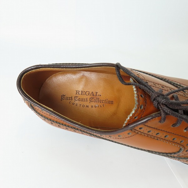 実際に弊社で買取させて頂いたREGAL/リーガル ストレートチップ レザーシューズ/ビジネスシューズ 2391/24の画像 4枚目