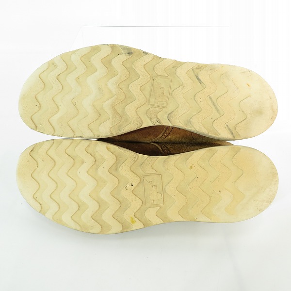 実際に弊社で買取させて頂いたRED WING/レッドウィング ラウンドトゥ ブーツ ブラウン 8181/8.5Dの画像 2枚目