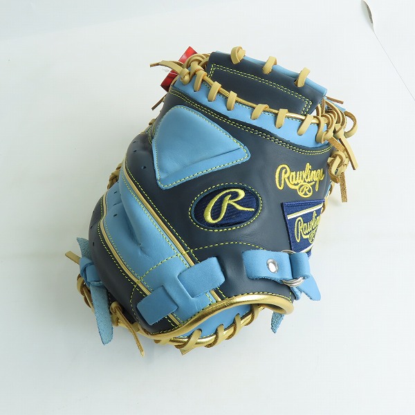 実際に弊社で買取させて頂いた【未使用】Rawlings/ローリングス ハイパーテックカラーシンク 右投げ 軟式用 捕手用/キャッチャーミット GR3HTC2AFの画像 3枚目